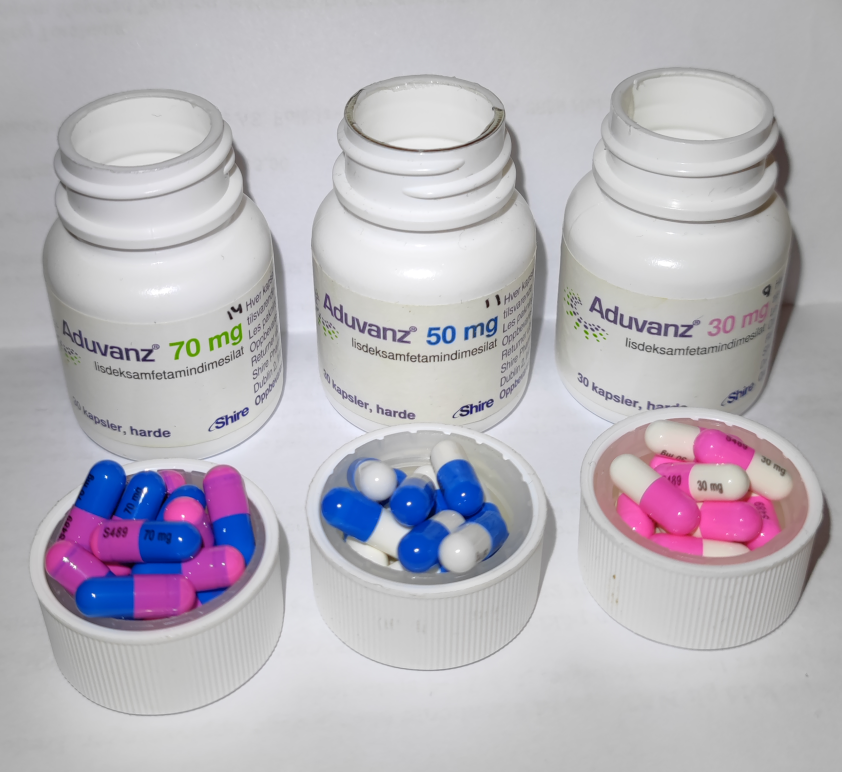 kjøp Aduvanz(lisdexamfetamine) for ADHD