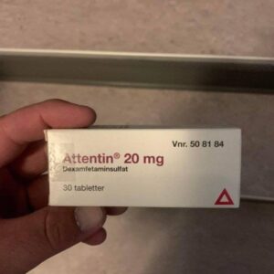 kjøp 20mg Attentin KAPSLER for ADHD i Norge